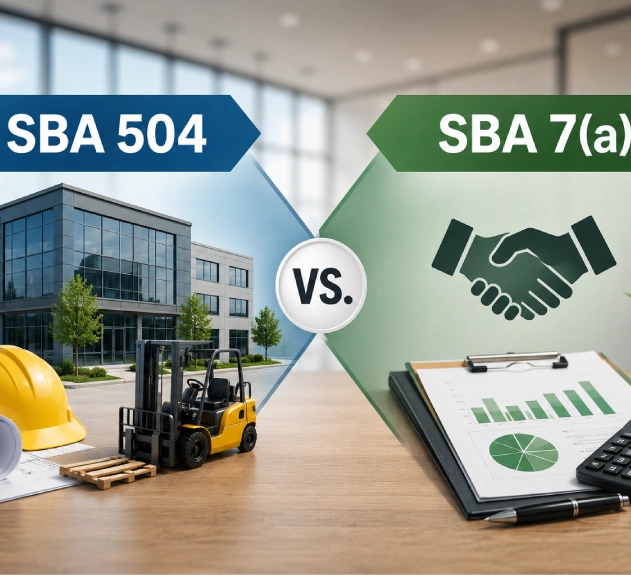 sba 504 vs sba 7a loan comparison